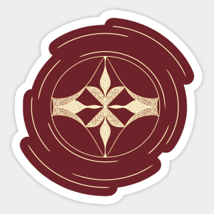 Net Mandala Sticker